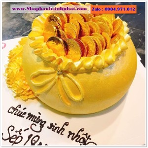 Bánh Sinh Nhật Hũ Vàng - VA91